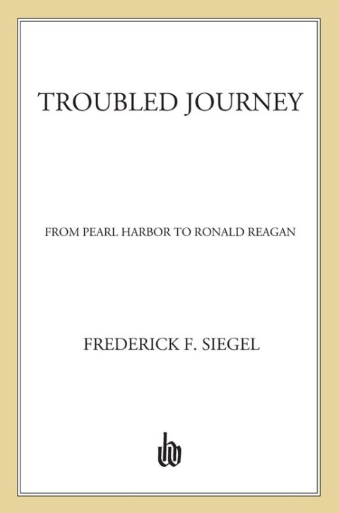 Cover image for book Troubled Journey