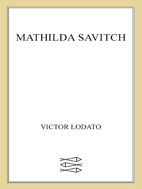 Cover image for book Mathilda Savitch