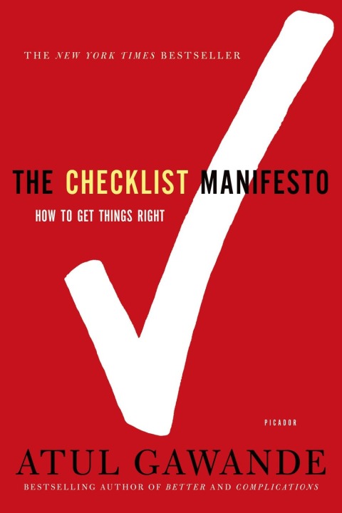 Cover image for book The Checklist Manifesto