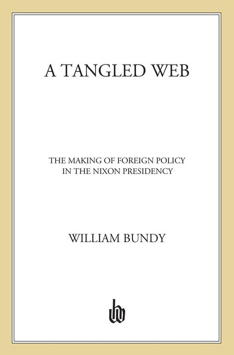 Cover image for book A Tangled Web