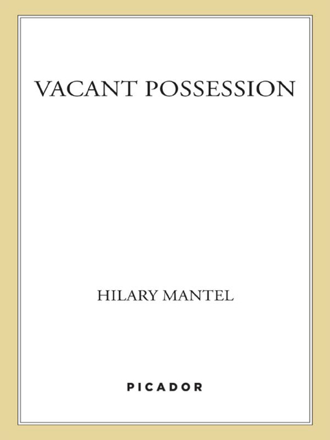 Cover image for book Vacant Possession
