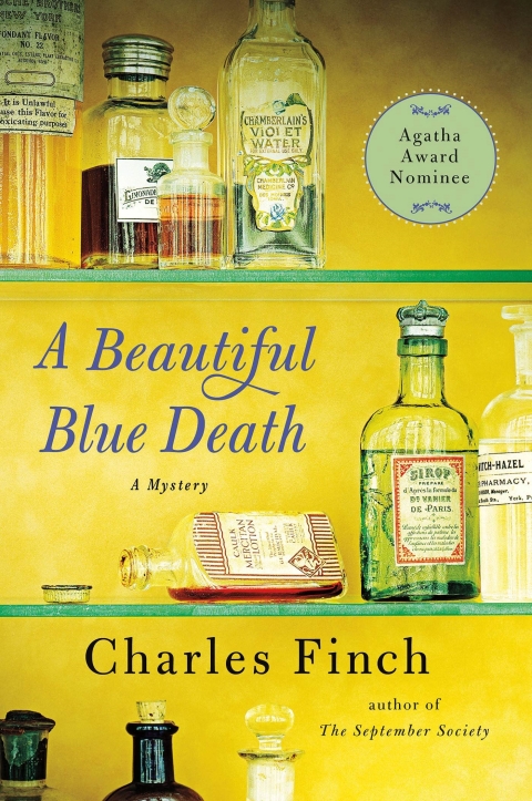 Cover image for book A Beautiful Blue Death