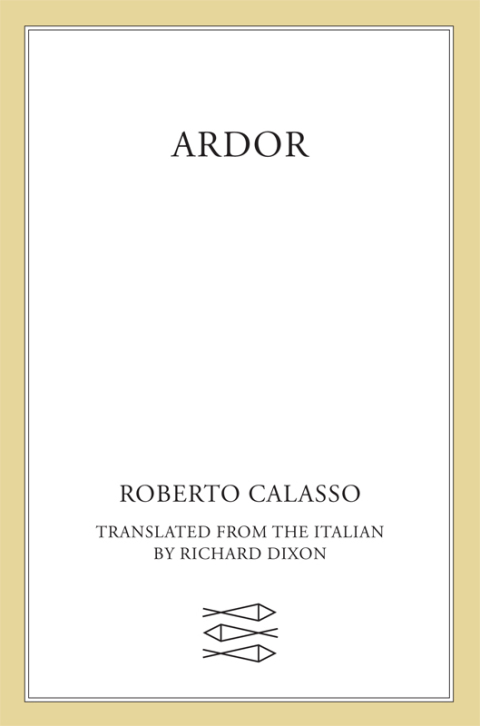 Cover image for book Ardor