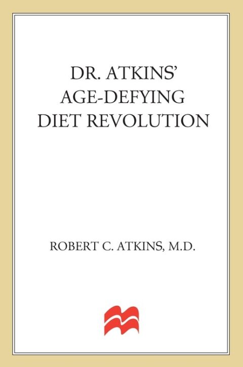 Cover image for book Dr. Atkins' Age-Defying Diet Revolution