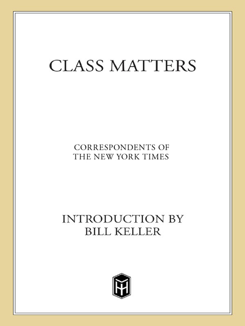 Cover image for book Class Matters