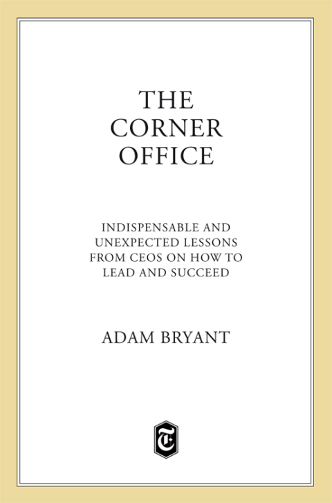 Cover image for book The Corner Office