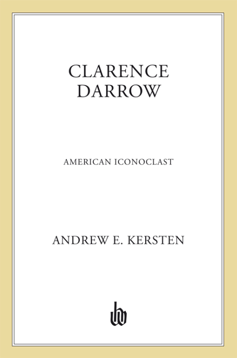 Cover image for book Clarence Darrow