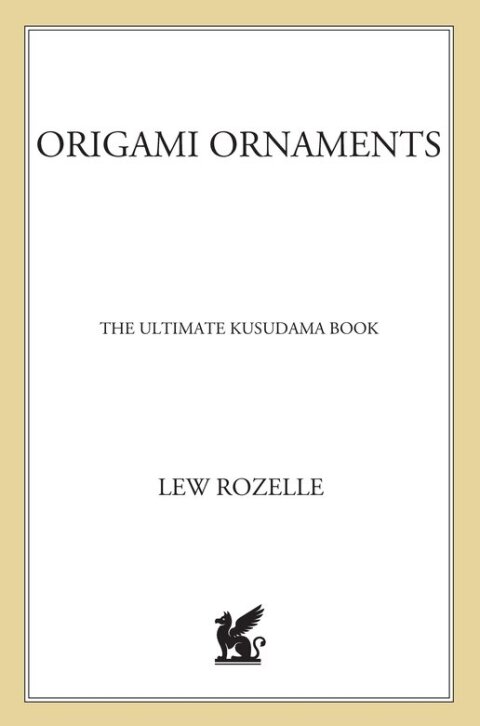 Cover image for book Origami Ornaments