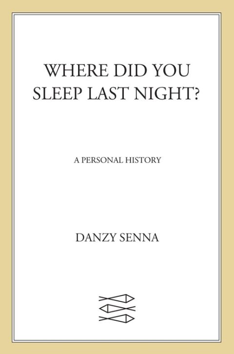 Cover image for book Where Did You Sleep Last Night?
