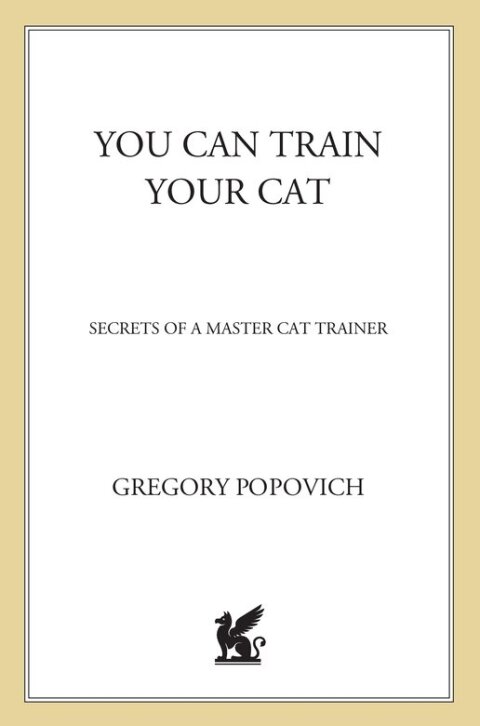 Cover image for book You CAN Train Your Cat