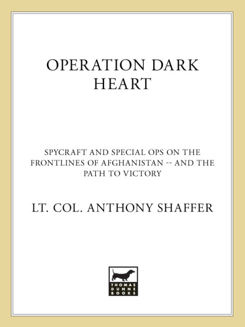 Cover image for book Operation Dark Heart
