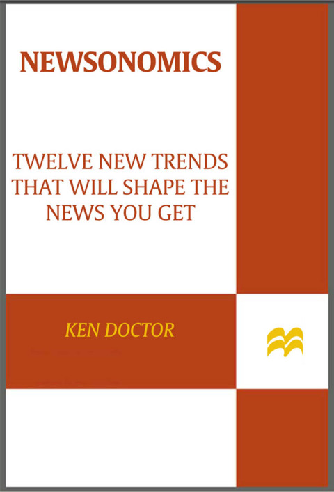 Cover image for book Newsonomics