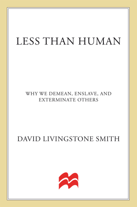 Cover image for book Less Than Human