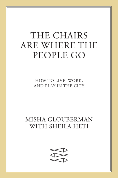 Cover image for book The Chairs Are Where the People Go
