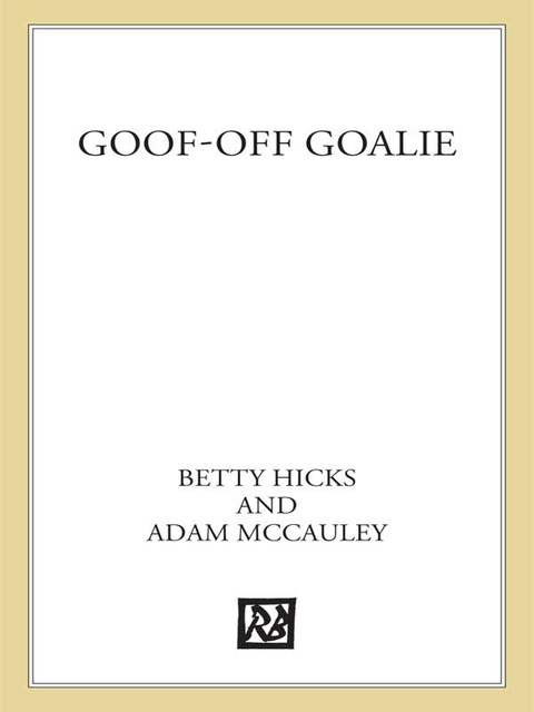 Cover image for book Goof-Off Goalie