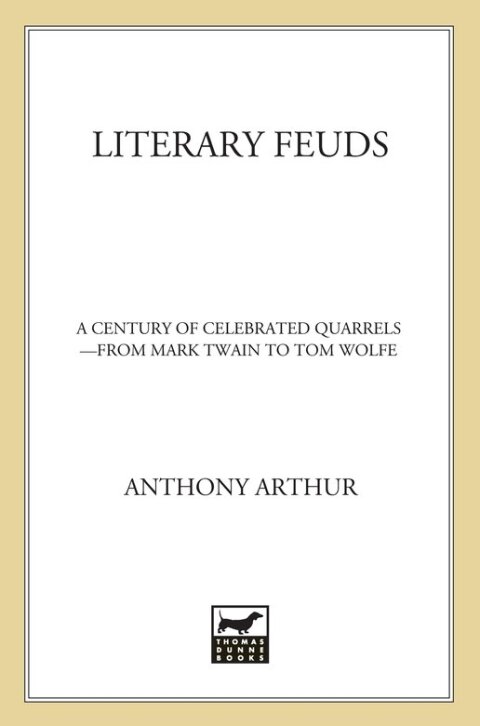 Cover image for book Literary Feuds