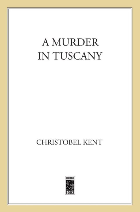 Cover image for book A Murder in Tuscany