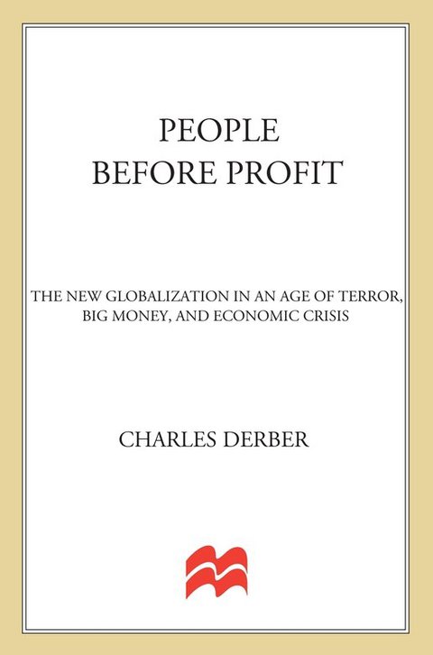 Cover image for book People Before Profit