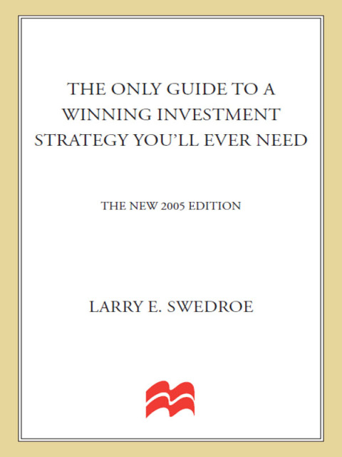 Cover image for book The Only Guide to a Winning Investment Strategy You'll Ever Need