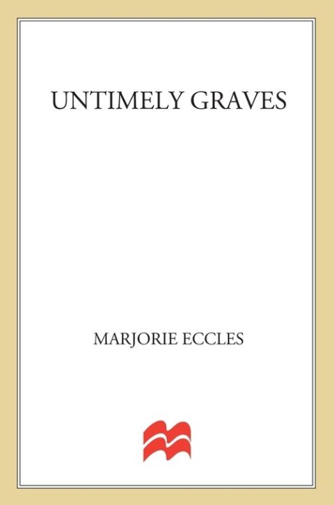 Cover image for book Untimely Graves