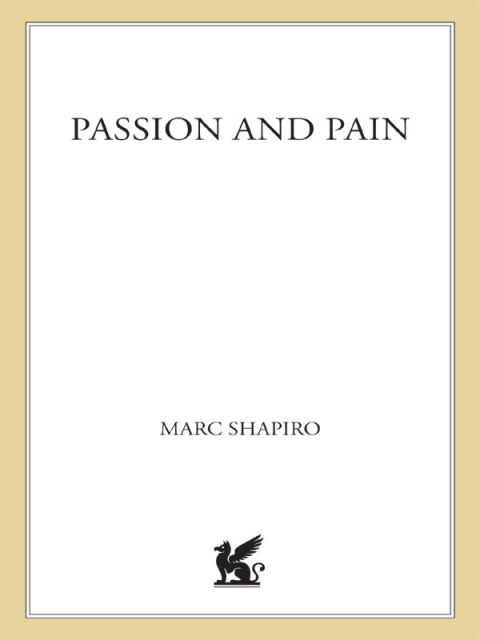 Cover image for book Passion and Pain
