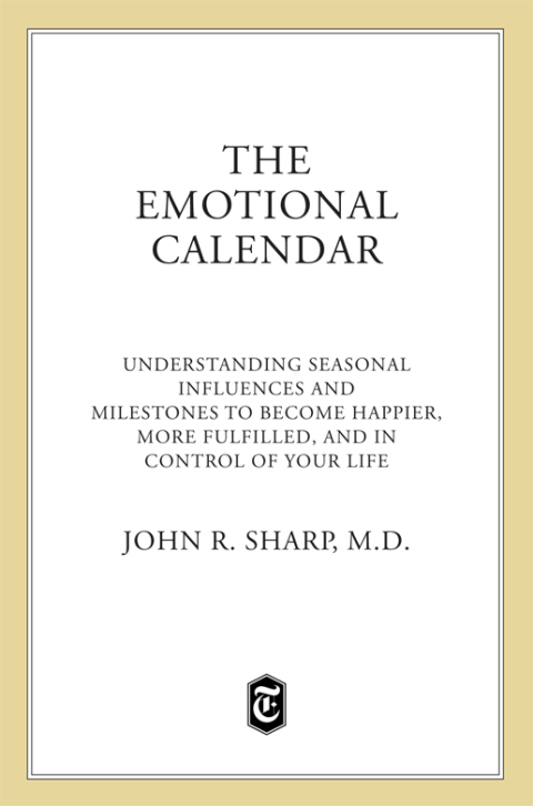 Cover image for book The Emotional Calendar