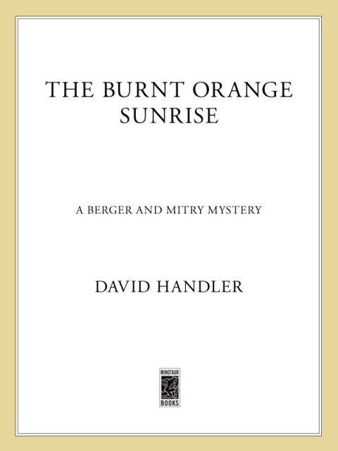 Cover image for book The Burnt Orange Sunrise
