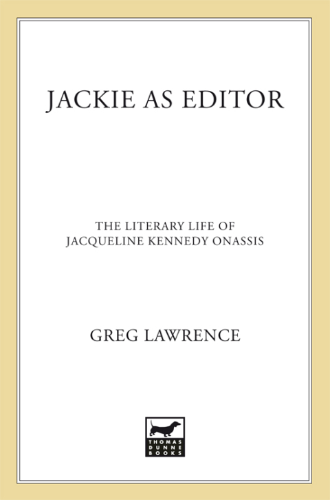 Cover image for book Jackie as Editor
