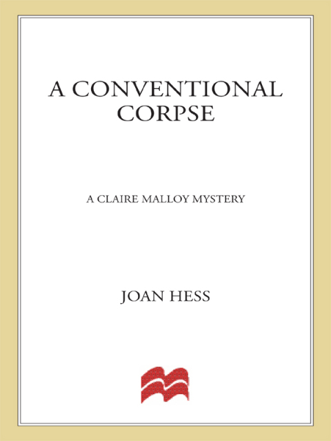 Cover image for book A Conventional Corpse