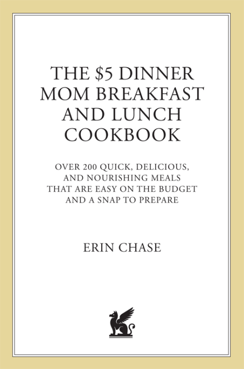 Cover image for book The $5 Dinner Mom Breakfast and Lunch Cookbook