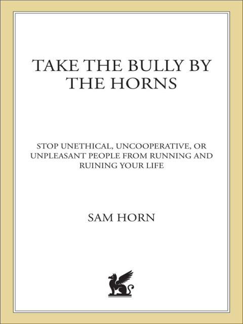 Cover image for book Take the Bully by the Horns