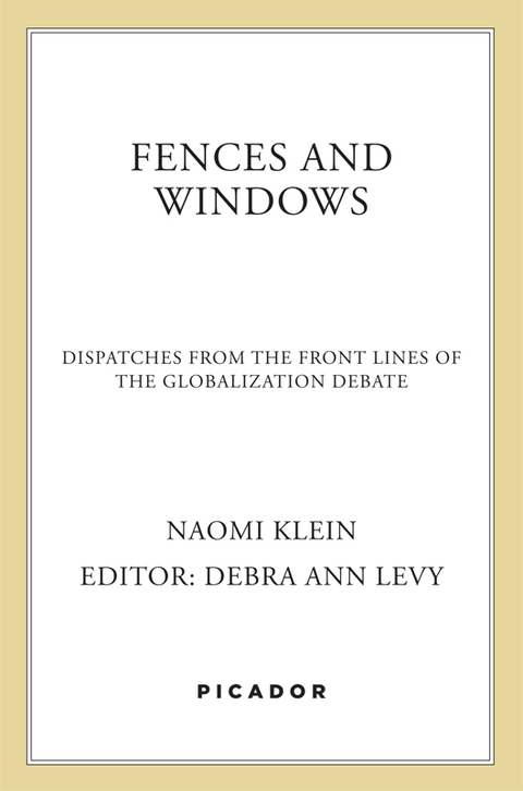 Cover image for book Fences and Windows
