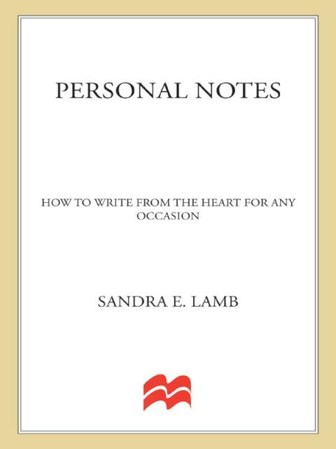 Cover image for book Personal Notes