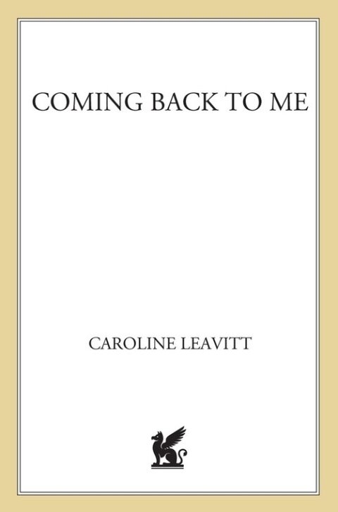 Cover image for book Coming Back to Me