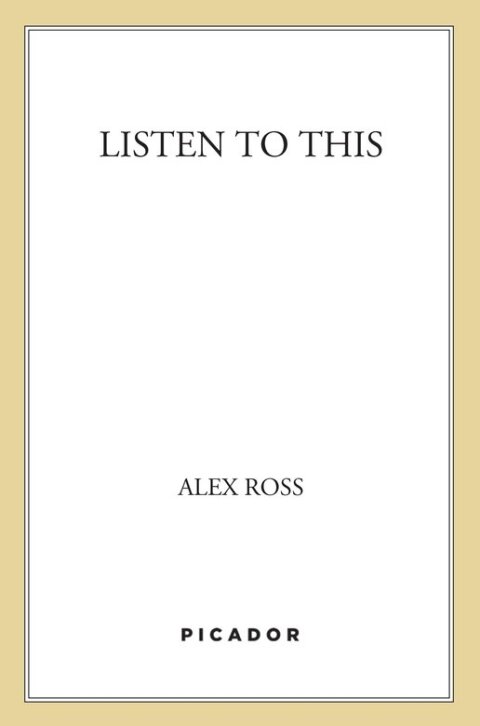 Cover image for book Listen to This