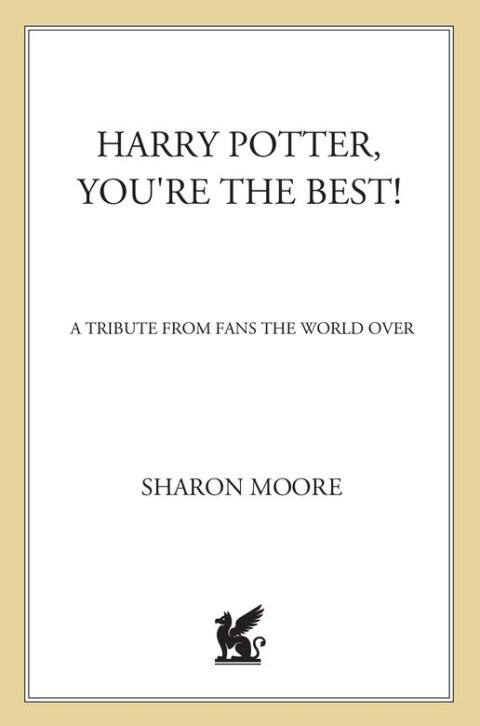 Cover image for book Harry Potter, You're the Best!