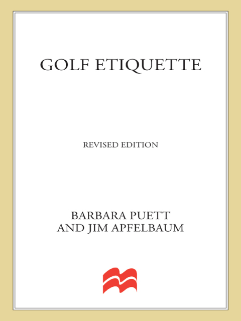 Cover image for book Golf Etiquette