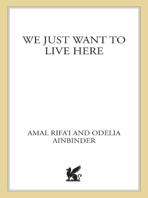 Cover image for book We Just Want to Live Here
