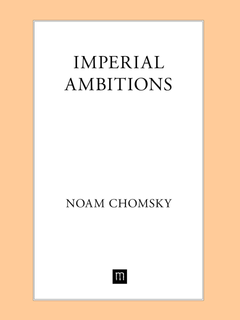 Cover image for book Imperial Ambitions