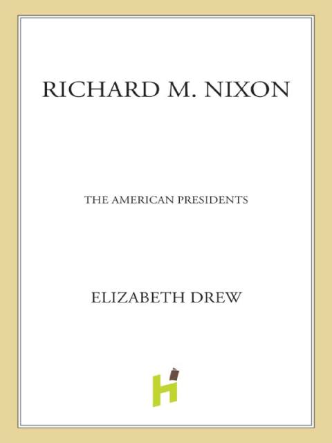Cover image for book Richard M. Nixon