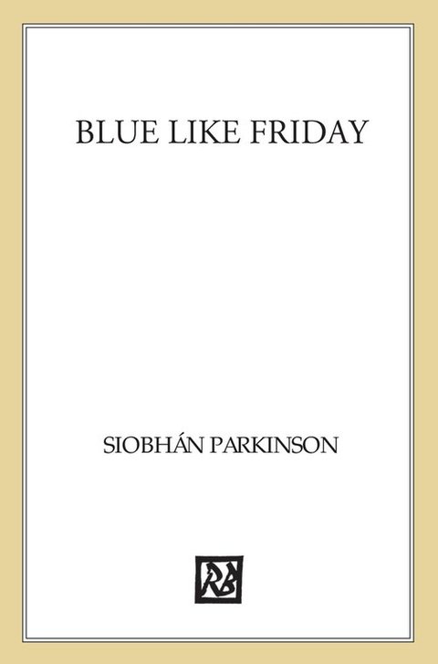 Cover image for book Blue Like Friday