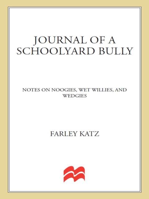 Cover image for book Journal of a Schoolyard Bully