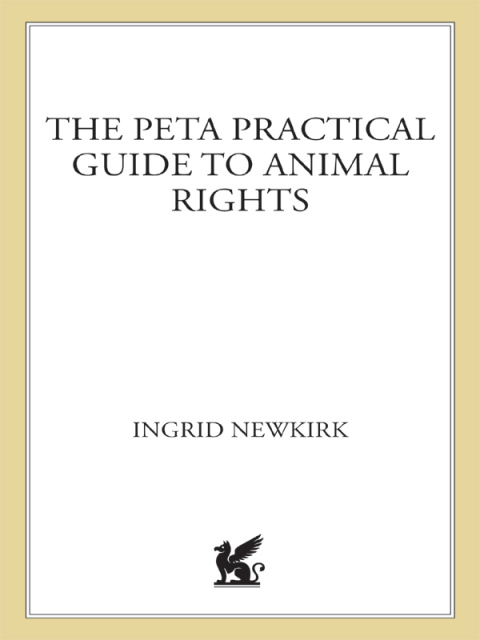 Cover image for book The PETA Practical Guide to Animal Rights