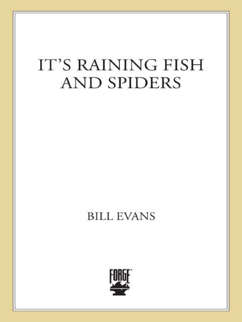 Cover image for book It's Raining Fish and Spiders