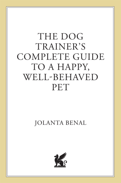 Cover image for book The Dog Trainer's Complete Guide to a Happy, Well-Behaved Pet