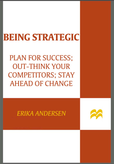 Cover image for book Being Strategic