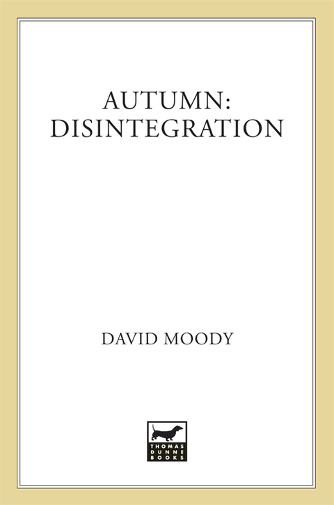 Cover image for book Autumn: Disintegration