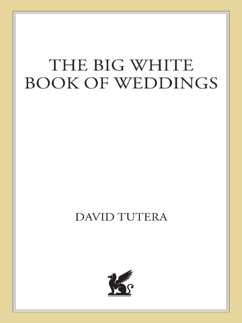 Cover image for book The Big White Book of Weddings