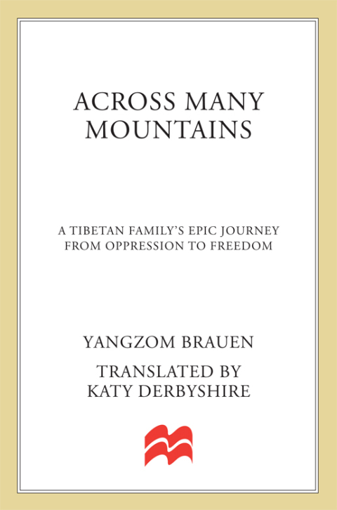 Cover image for book Across Many Mountains