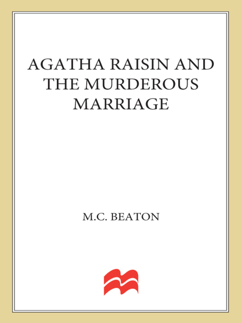 Cover image for book Agatha Raisin and the Murderous Marriage